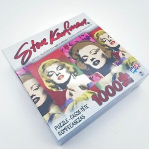 Steve Kaufman‎ Marilyn Monroe Pop Art 1000pc Jigsaw Puzzle Sure-Lox NEW Sealed